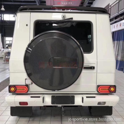 Carbon Fiber Spare Tire Cover for Mercedes-Benz G-Class W463 G63 (2004-2018)